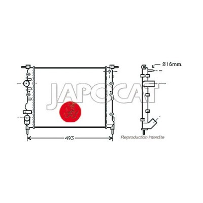 RADIATEUR de Refroidissement
