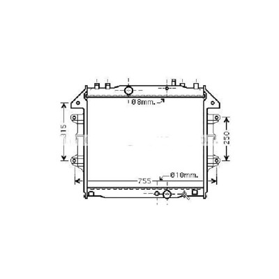 RADIATEUR de Refroidissement [Origine Constructeur]