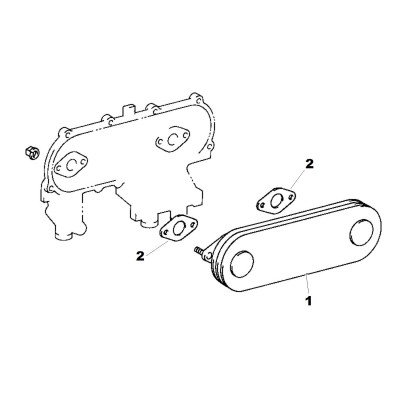 Refroidisseur d'huile - joints [Origine Constructeur]