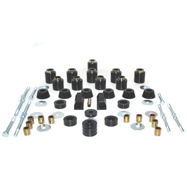 Kit silent blocs caisse (polyuréthane) [Performance]
