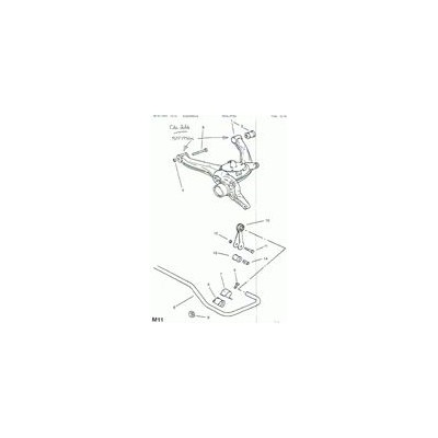 SILENT-BLOCS Polyuréthane SuperPro (8SB,4T)