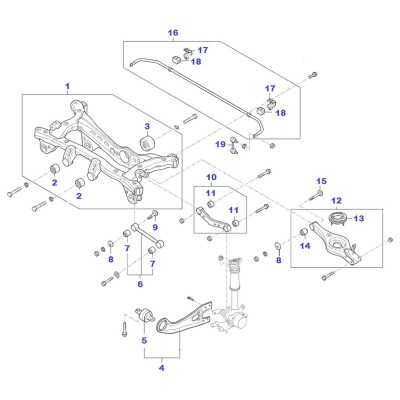 Triangle / bras supérieur - bague [Origine Constructeur]