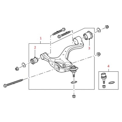 Triangle / bras inférieur - bague [Générique]