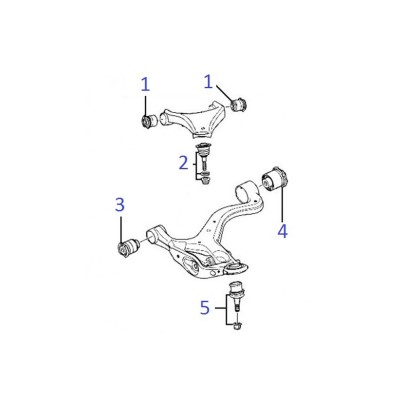 Triangle / bras inférieur - bague [Générique]