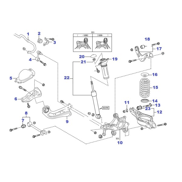 Triangle / bras inférieur [Générique]