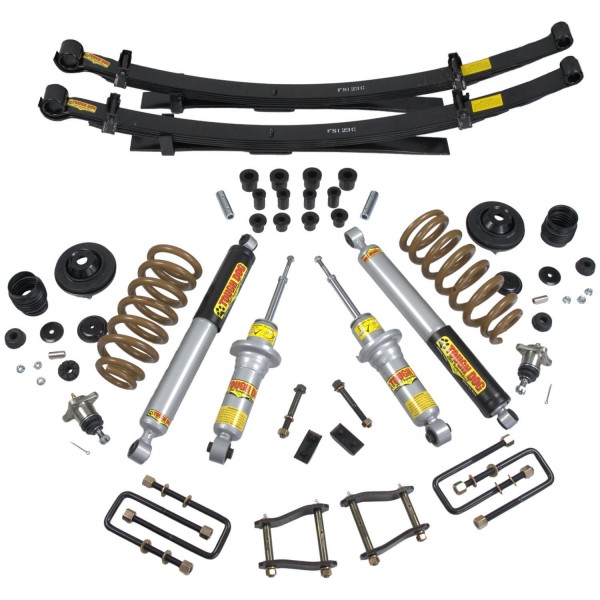 KIT SUSPENSION TOUGH DOG - Réhausse +20mm / Charge Médium