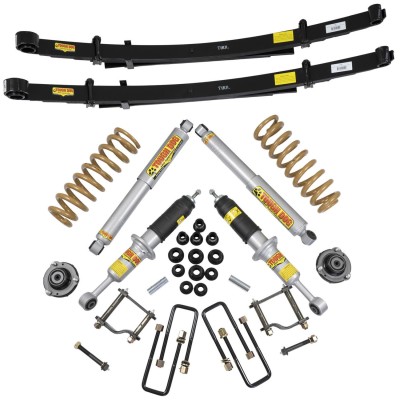 KIT SUSPENSION TOUGH DOG - Réhausse +40mm / Charge Lourde