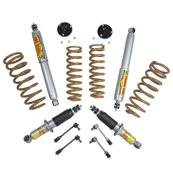 KIT SUSPENSION TOUGH DOG - Réhausse +40mm / Charge Lourde