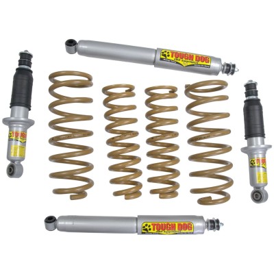 KIT SUSPENSION TOUGH DOG - Réhausse +40mm / Charge Lourde