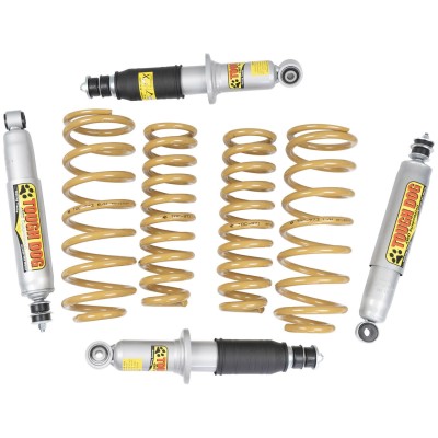 KIT SUSPENSION TOUGH DOG - Réhausse +40mm / Charge Médium