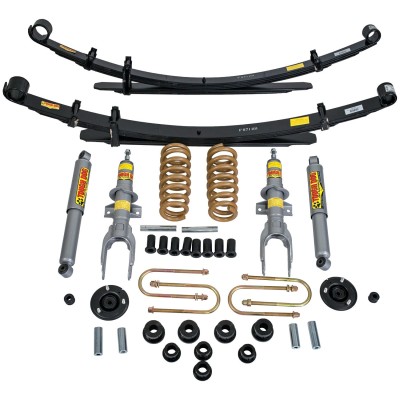 KIT SUSPENSION TOUGH DOG pré-monté - Réhausse +20mm / Charge Médium