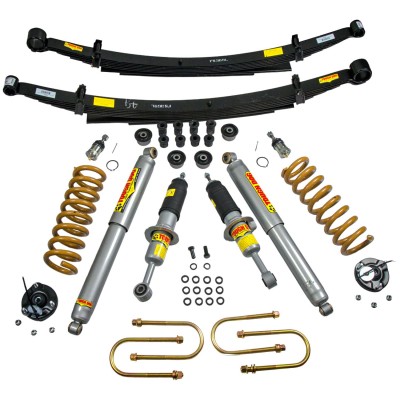 KIT SUSPENSION TOUGH DOG pré-monté - Réhausse +40mm / Charge Lourde