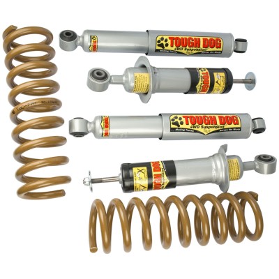 KIT SUSPENSION TOUGH DOG pré-monté - Réhausse +40mm / Charge Lourde