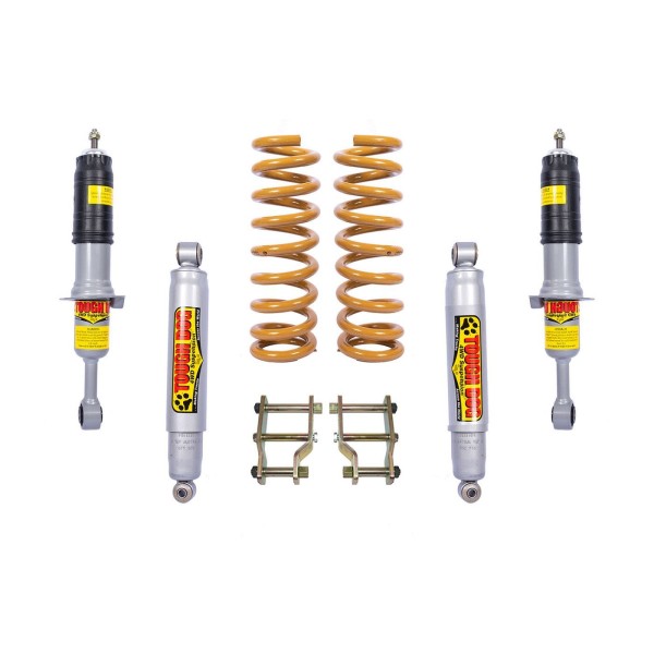 KIT SUSPENSION TOUGH DOG pré-monté - Réhausse +40mm / Charge Médium