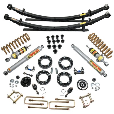 KIT SUSPENSION TOUGH DOG pré-monté - Réhausse +40mm / Charge Médium
