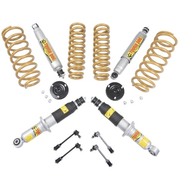 KIT SUSPENSION TOUGH DOG pré-monté - Réhausse +40mm / Charge Médium