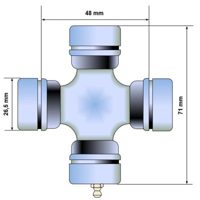 CROISILLON de TRANSMISSION [Equipementier Origine]