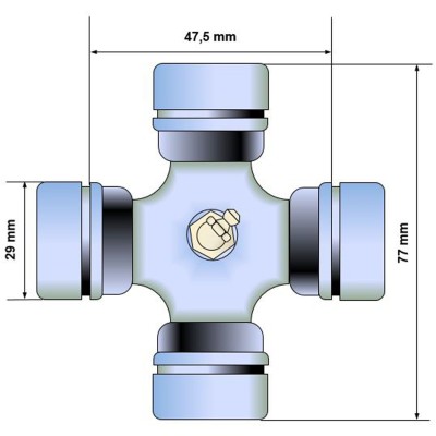 CROISILLON de TRANSMISSION [Origine Constructeur]