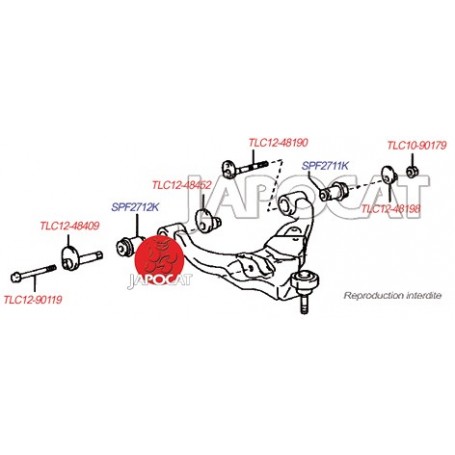 BOULON EXCENTRIQUE [Origine constructeur]