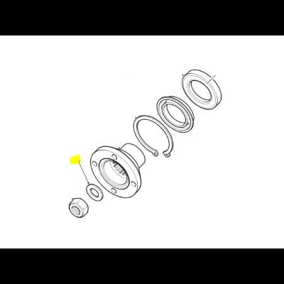 Boîte de transfert - tulipe - joint feutré [Générique]