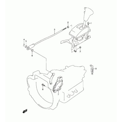 Boite automatique - sonde et contacteur [Origine Constructeur]