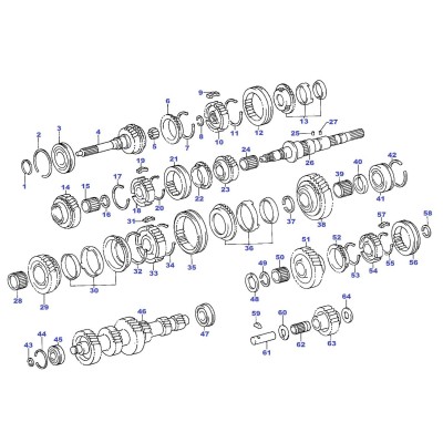 Synchronisation - bague/anneau [Origine Constructeur]