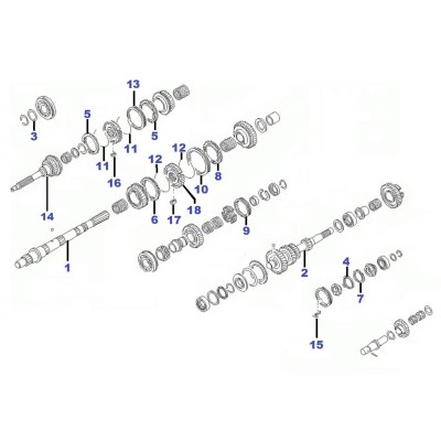 Synchronisation - ressort [Origine Constructeur]