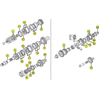 Synchronisation - ressort [Origine Constructeur]
