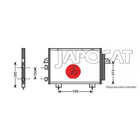 CONDENSEUR de Climatisation