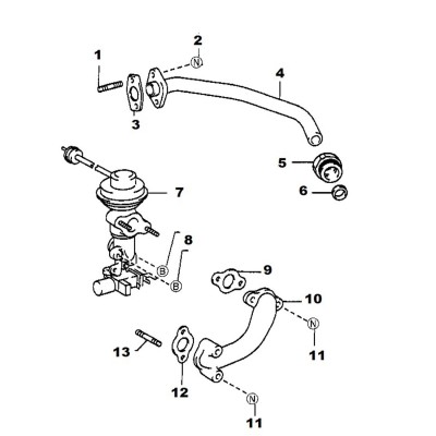 EGR - joint [Origine Constructeur]