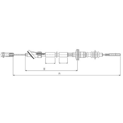 CABLE d'EMBRAYAGE