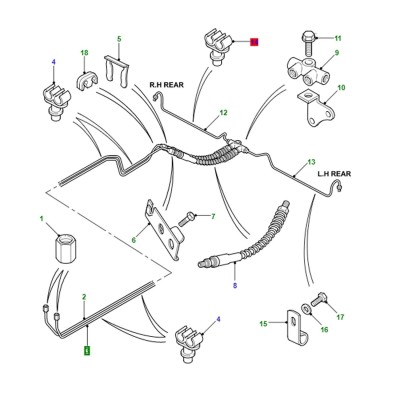 Tube hydraulique [Origine Constructeur]