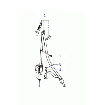 Ceinture de sécurité [Origine Constructeur]