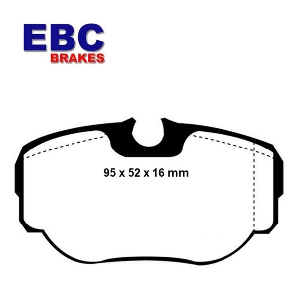 PLAQUETTES de FREIN Arrière EBC Ultimax