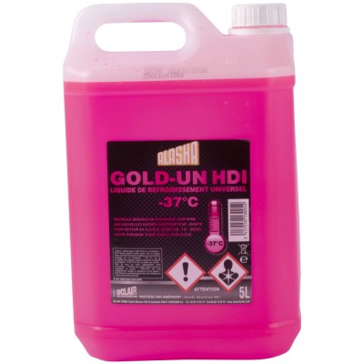 Liquide de refroidissement Exoil Excell -37°C - 5L [Générique]
