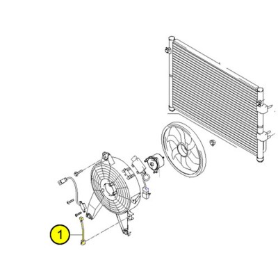 Air conditionné - capteur température ambiante [Equipementier Origine]