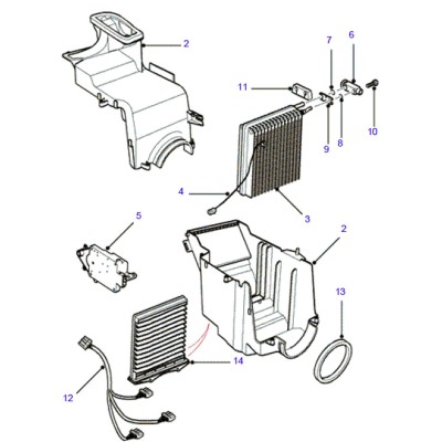 Air conditionné - détendeur [Origine Constructeur]