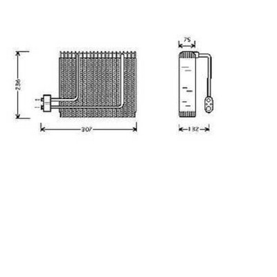 Air conditionné - évaporateur d'habitacle [Générique]