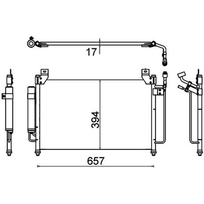 CONDENSEUR de Climatisation