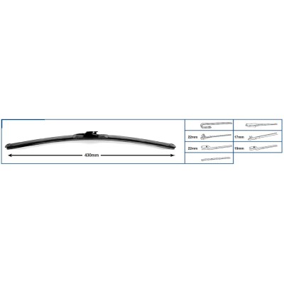 BALAI d'ESSUIE-GLACE Flat 430mm