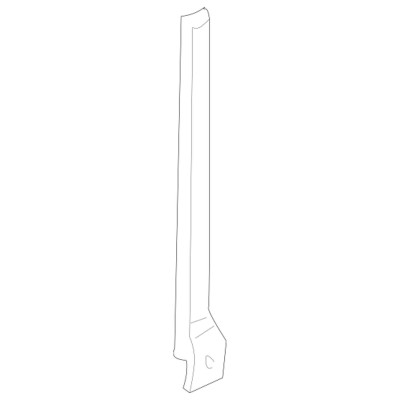 Vitre de porte - glissière [Origine Constructeur]