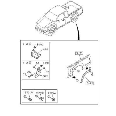 Bavettes de protection [Origine Constructeur]