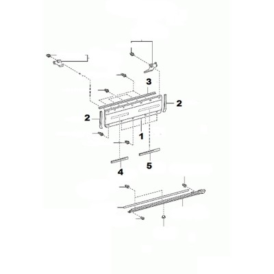 Porte - Moulure [Origine Constructeur]
