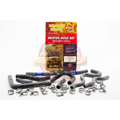 KIT COMPLET DE DURITES DE CHAUFFAGE (AVEC CHAUFFAGE ARR)