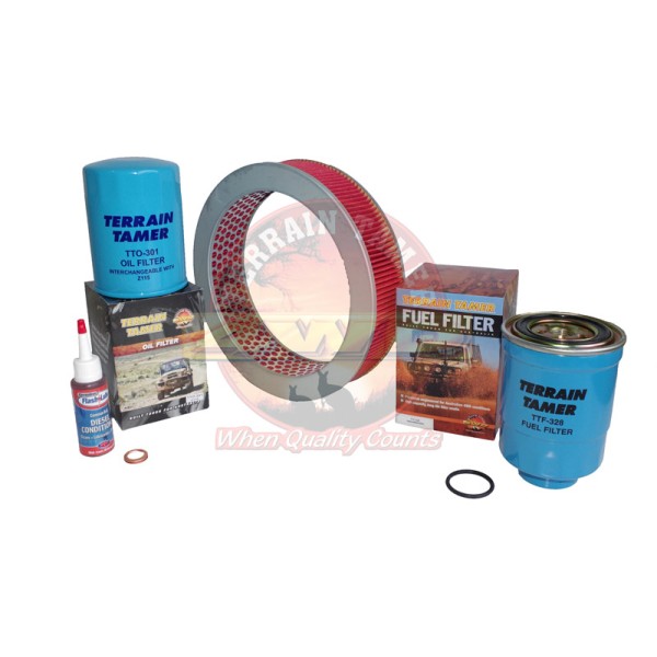 KIT FILTRES NISSAN NAVARA D21 TD25 TD27