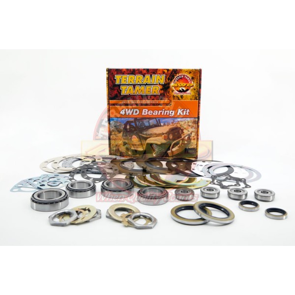 KIT DE RÉFECTION PIVOTS + ROULEMENTS DE ROUE