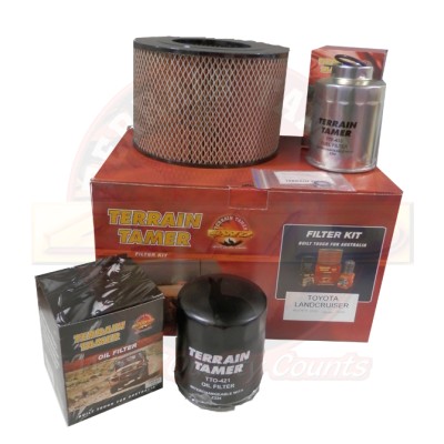KIT FILTRES AVEC FILTRE CARBURANT PRIMAIRE SEULEMENT