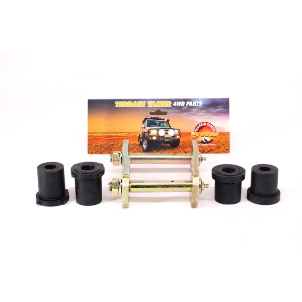 JUMELLE DE LAMES DE SUSPENSION GRAISSABLE AVEC SILENT-BLOCS