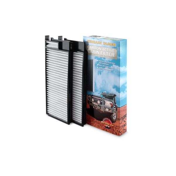 CABIN FILTER CARBON ACTIVE 2 PER KIT