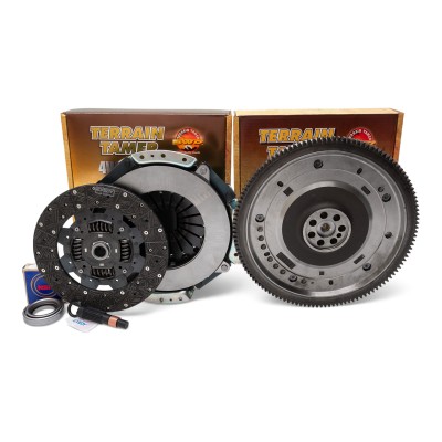 KIT EMBRAYAGE HP + VOLANT MOTEUR BI MASSE TD42T ZD30 RESSORT